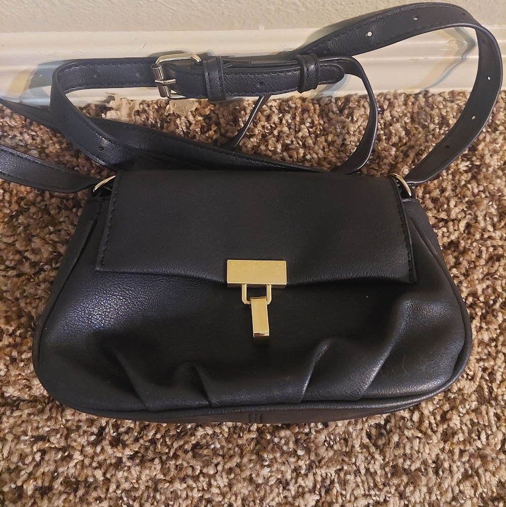 Black Handbag from JustFab